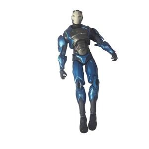 McFarlane Fortnite Carbide Action Figure Metallic Blue Armor 7" Legendary